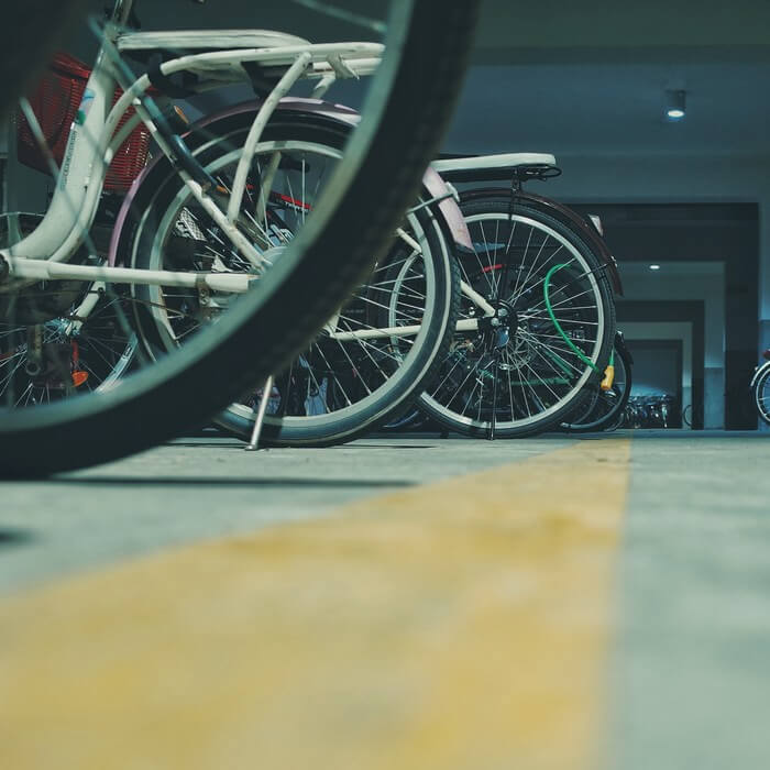 aparcabicis en comunidad de vecinos