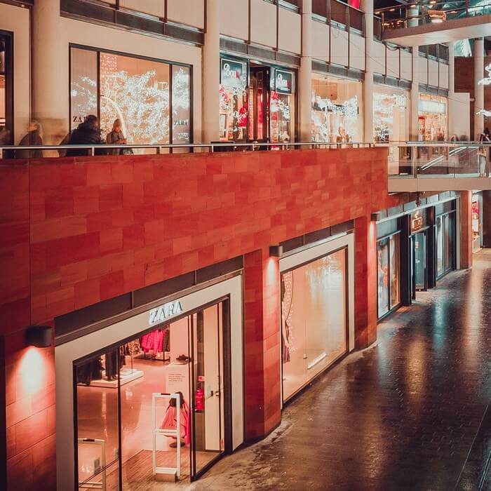 limpieza de centros comerciales